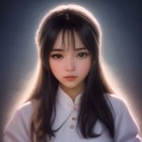 搜同视频内容编辑苏燕的工作照，戴眼镜的年轻女性，在双屏工作站前核对影视索引信息，桌面整洁，旁边放着一杯咖啡和手写笔记本